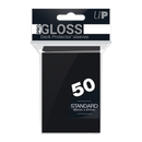 Ultra PRO: Standard 50ct Sleeves - PRO-Gloss (Black)