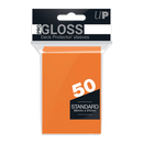 Ultra PRO: Standard 50ct Sleeves - PRO-Gloss (Orange)