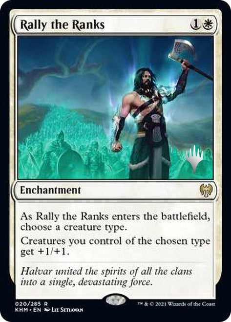 Rally the Ranks (Promo Pack) [Kaldheim Promo Pack]