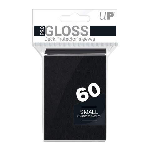 Ultra PRO: Small 60ct Sleeves - PRO-Gloss (Black)