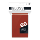 Ultra PRO: Small 60ct Sleeves - PRO-Gloss (Red)