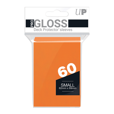 Ultra PRO: Small 60ct Sleeves - PRO-Gloss (Orange)