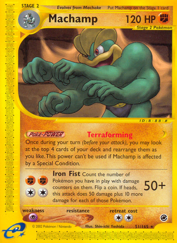 Machamp (51/165) [Expedition: E-Card Base Set]