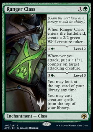 Ranger Class (Promo Pack) [Dungeons & Dragons: Adventures in the Forgotten Realms Promo Pack]