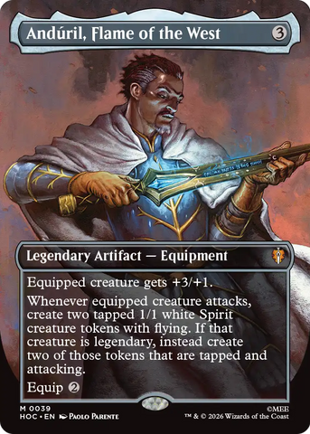 Anduril, Flame of the West (Borderless) [The Hobbit: Eternal-Legal]