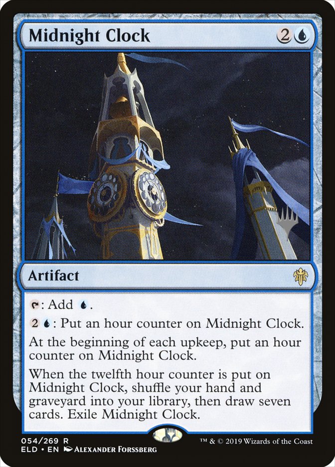 Midnight Clock (Promo Pack) [Throne of Eldraine Promo Pack]