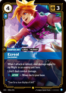 front of card Ezreal, Dashing (Alternate Art) [Spiritforged] 082a/221
