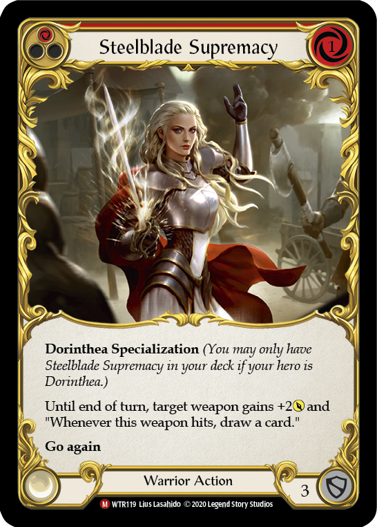 Steelblade Supremacy [U-WTR119] (Welcome to Rathe Unlimited) Unlimited Normal