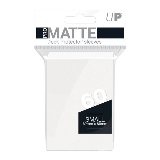 Ultra PRO: Small 60ct Sleeves - PRO-Matte (White)