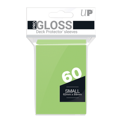 Ultra PRO: Small 60ct Sleeves - PRO-Gloss (Lime Green)