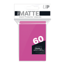 Ultra PRO: Small 60ct Sleeves - PRO-Matte (Bright Pink)