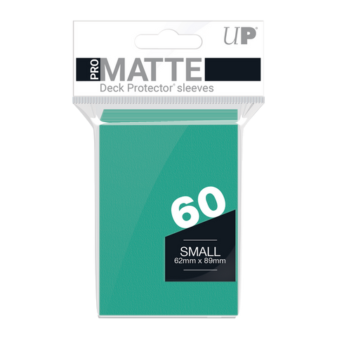 Ultra PRO: Small 60ct Sleeves - PRO-Matte (Aqua)