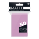 Ultra PRO: Standard 50ct Sleeves - PRO-Matte (Pink)