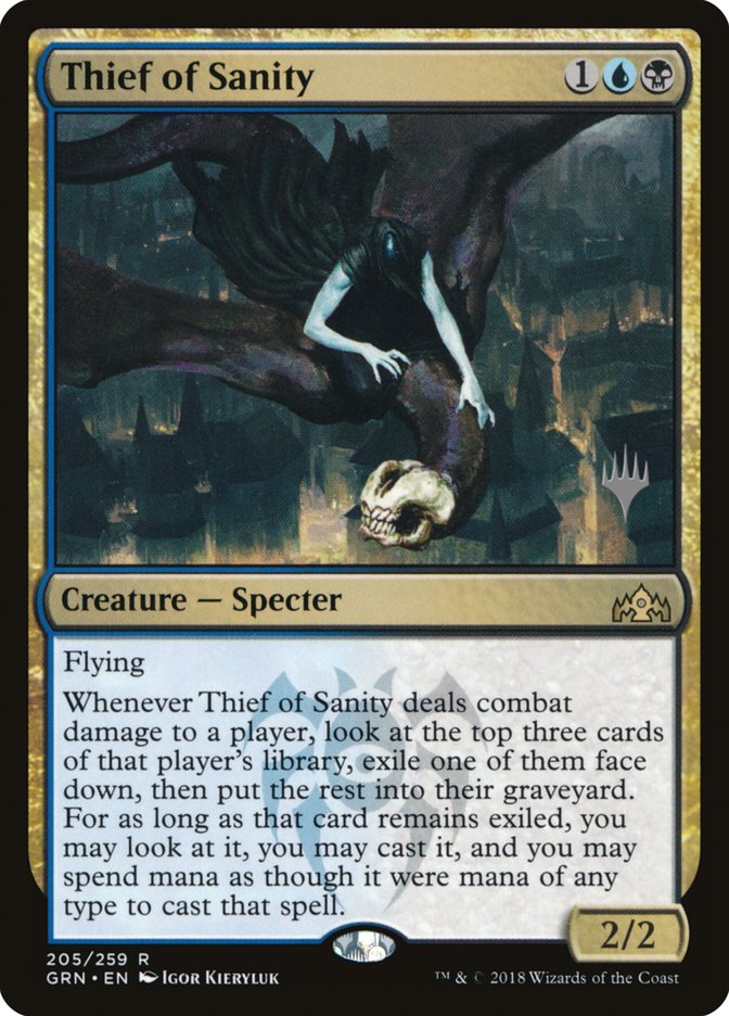 Thief of Sanity (Promo Pack) [Guilds of Ravnica Promo Pack]