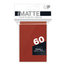 Ultra PRO: Small 60ct Sleeves - PRO-Matte (Red)