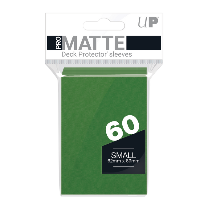 Ultra PRO: Small 60ct Sleeves - PRO-Matte (Green)