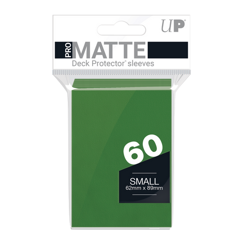 Ultra PRO: Small 60ct Sleeves - PRO-Matte (Green)