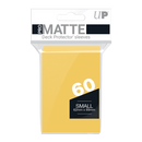 Ultra PRO: Small 60ct Sleeves - PRO-Matte (Yellow)