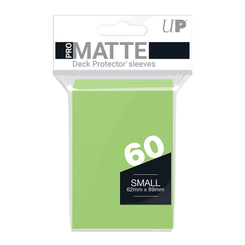 Ultra PRO: Small 60ct Sleeves - PRO-Matte (Lime Green)