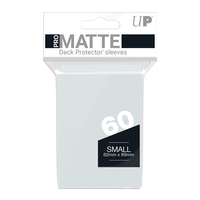 Ultra PRO: Small 60ct Sleeves - PRO-Matte (Clear)