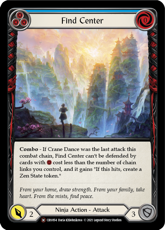 Find Center [U-CRU054] (Crucible of War Unlimited) Unlimited Normal