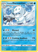 Galarian Darmanitan (044/189) (Cracked Ice Holo) (Sword & Shield: Darkness Ablaze) [Theme Deck Exclusive]
