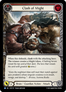 Clash of Might (Red) [HVY137] (Heavy Hitters) Rainbow Foil