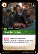 front of card Stoic Ferryman [Radiance] 031/167