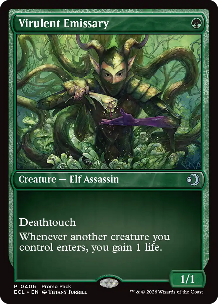 Virulent Emissary [Lorwyn Eclipsed Promo Pack]