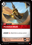 front of card Pendulum Blade [Vendetta] 011/166