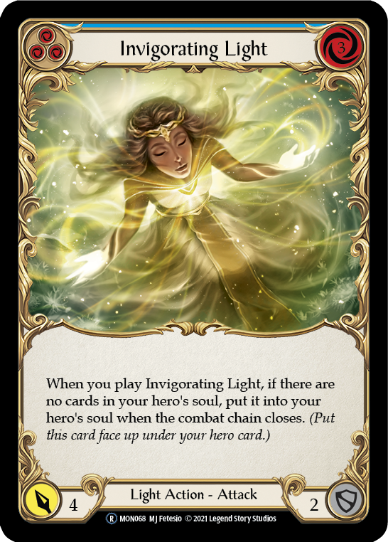 Invigorating Light (Blue) [U-MON068] (Monarch Unlimited) Unlimited Normal