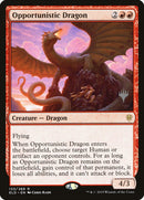 Opportunistic Dragon (Promo Pack) [Throne of Eldraine Promo Pack]