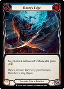 Razor's Edge (Blue) [OUT044] (Outsiders) Rainbow Foil