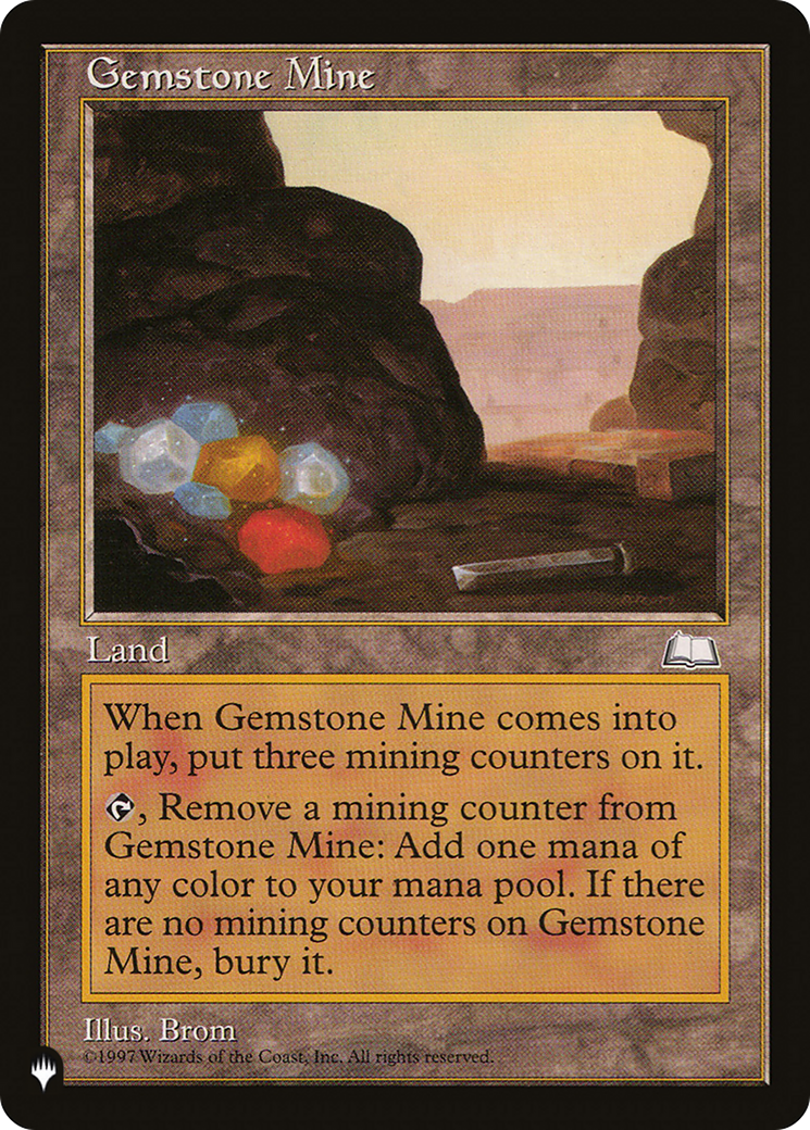 Gemstone Mine (WL) [The List Reprints]
