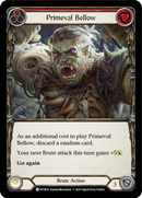 Primeval Bellow (Red) [U-WTR035] (Welcome to Rathe Unlimited) Unlimited Rainbow Foil