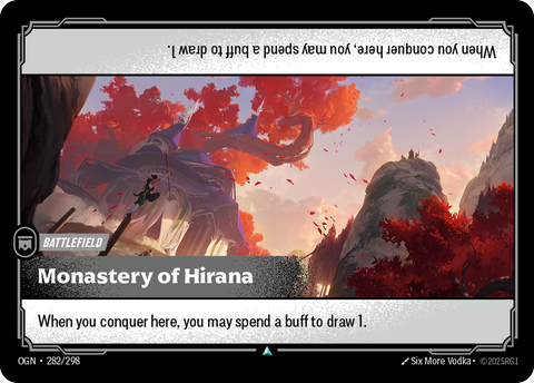 front of card Monastery of Hirana [Origins] #282