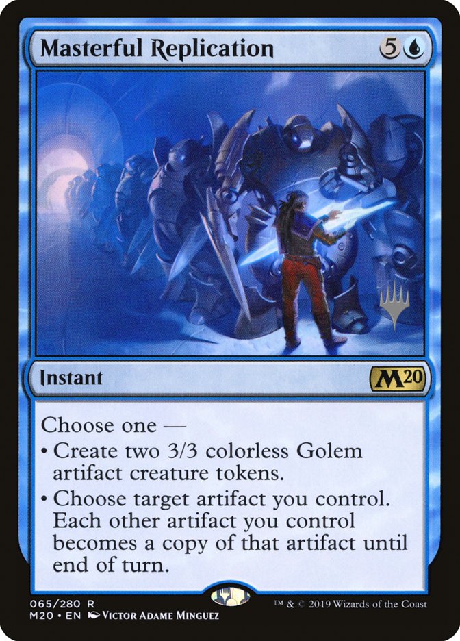 Masterful Replication (Promo Pack) [Core Set 2020 Promo Pack]
