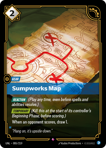 front of card Sumpworks Map [Unleashed] 085/219