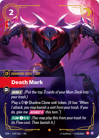 front of card Death Mark [Vendetta] 144/166