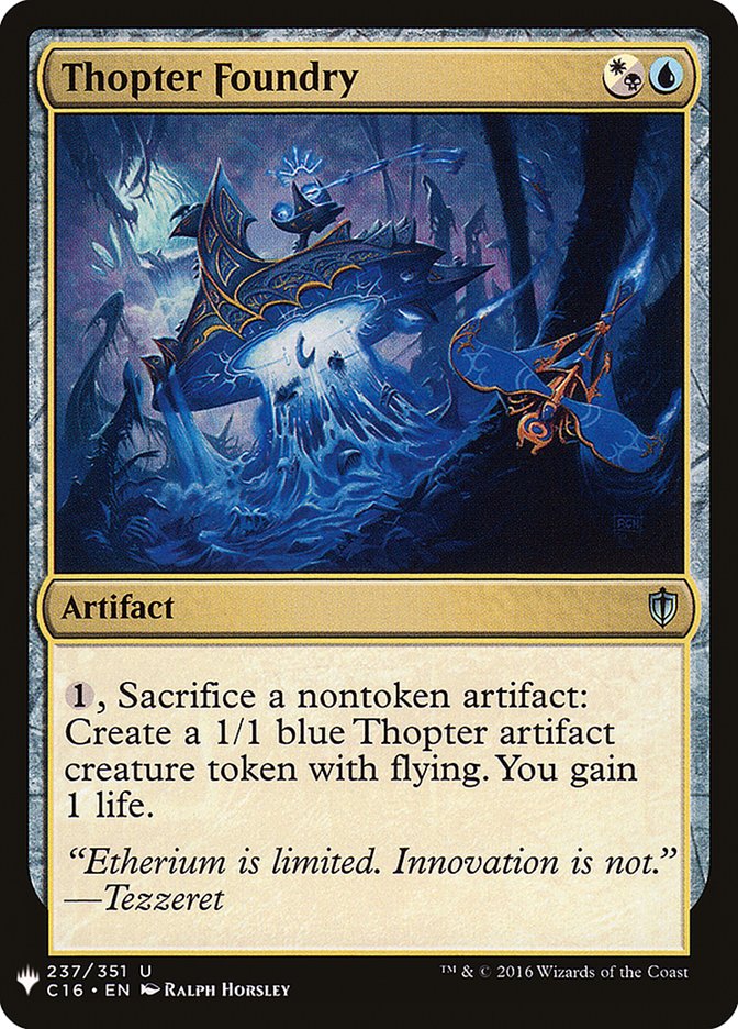 Thopter Foundry (C16) [Mystery Booster]