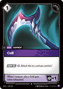 front of card Cull [Spiritforged] 134/221