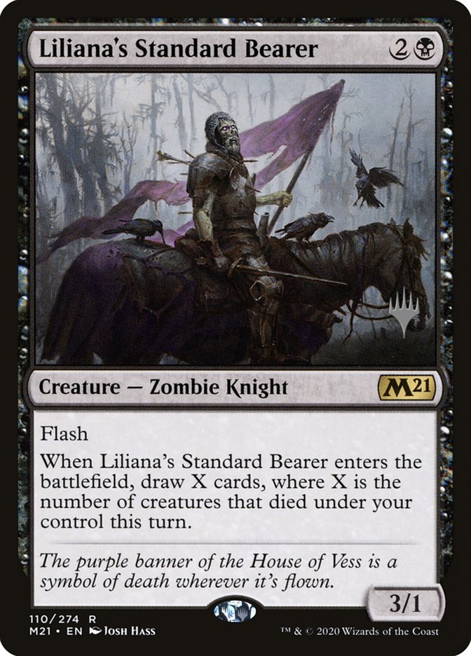 Liliana's Standard Bearer (Promo Pack) [Core Set 2021 Promo Pack]