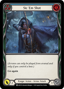 Sic 'Em Shot (Blue) [U-ARC074] (Arcane Rising Unlimited) Unlimited Normal