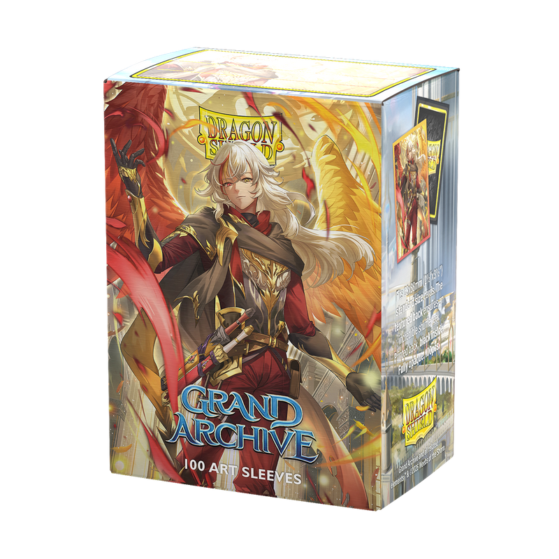 Dragon Shield: Standard 100ct Sleeves - Grand Archive (Azrael, Archangel of Materia)