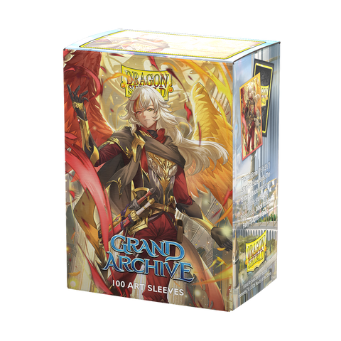 Dragon Shield: Standard 100ct Sleeves - Grand Archive (Azrael, Archangel of Materia)