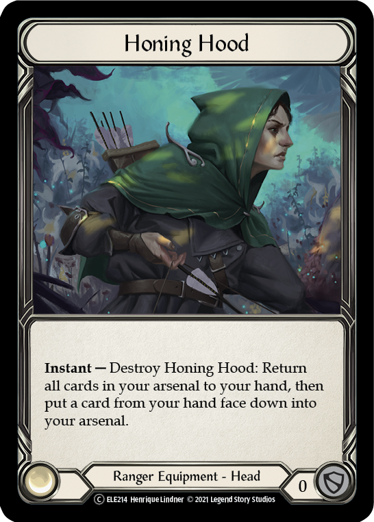 Honing Hood [U-ELE214] (Tales of Aria Unlimited) Unlimited Rainbow Foil