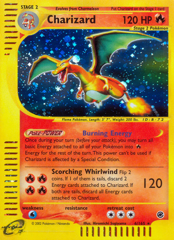 Charizard (6/165) [Expedition: E-Card Base Set]