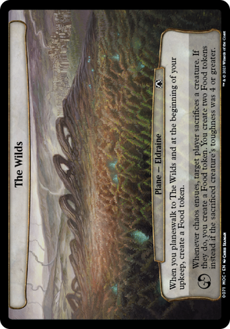 (Oversized Plane) The Wilds [March of the Machine Commander Planes]