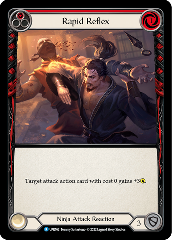 Rapid Reflex (Red) [UPR162] (Uprising) Rainbow Foil