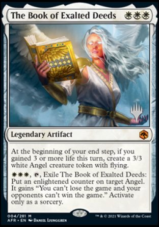 The Book of Exalted Deeds (Promo Pack) [Dungeons & Dragons: Adventures in the Forgotten Realms Promo Pack]